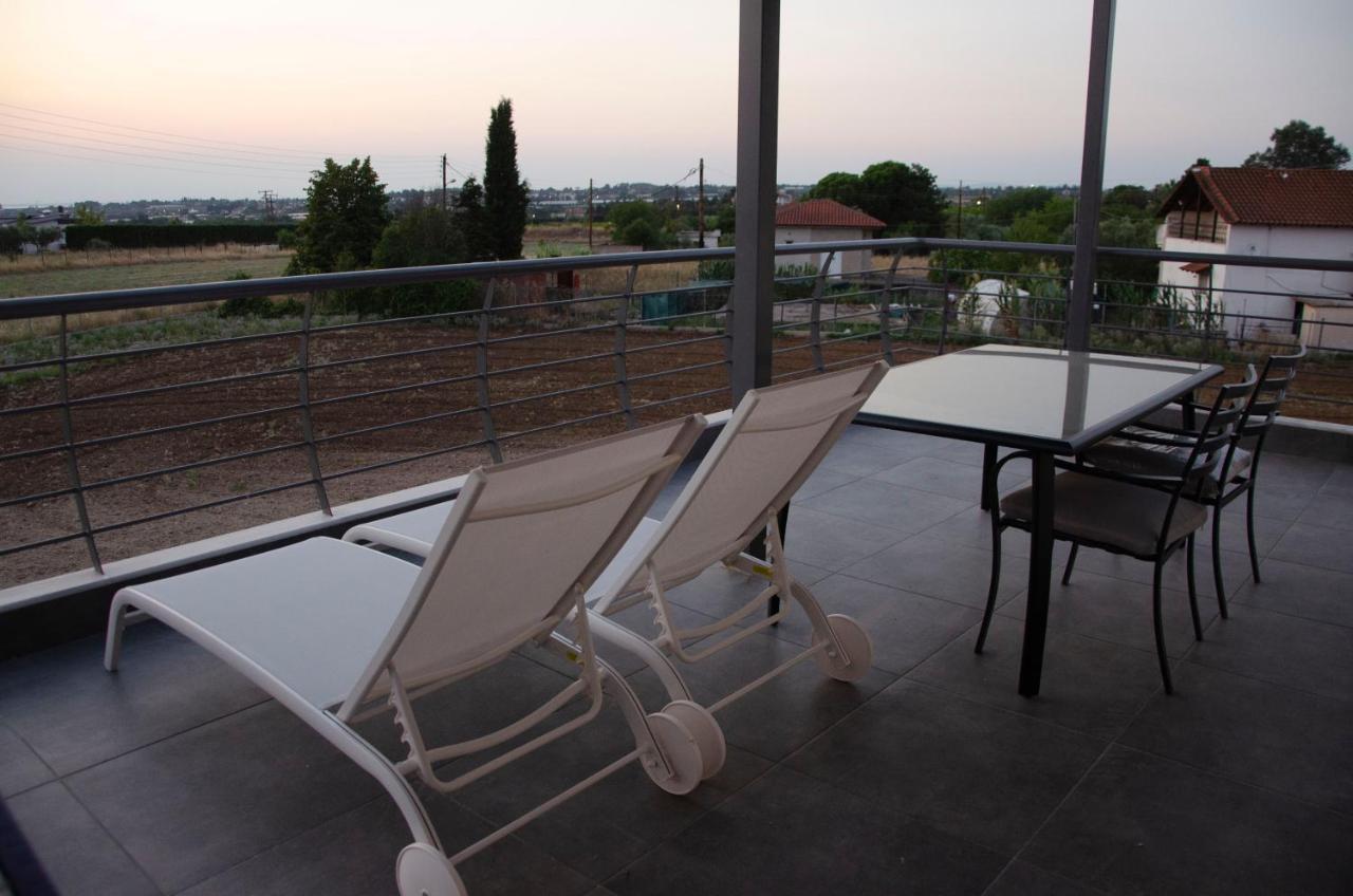Appartamento Garden'S Sunset Αvra Nea Michaniona Esterno foto